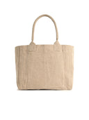 Isabel Marant 'Yenki' Beige Cotton Shopping Bag