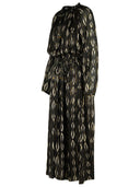 Vestido de seda negro de Isabel Marant 'Sana'