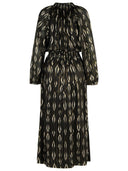 Vestido de seda negro de Isabel Marant 'Sana'