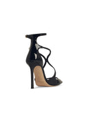 Jimmy Choo Azia Sandals In Black Lear