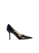 Jimmy Choo "Love" Black Lear Pumpes