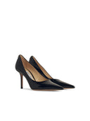 Jimmy Choo "Love" Black Lear Pumpes