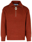 JW Anderson Brown Polyamide Blend Sweater
