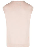 Jw anderson gilet en coton rose