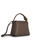 JW Anderson 'Corner' Small Brown Lear Sac