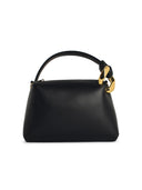 Jw Anderson Small 'Corner' Black Lear Bag
