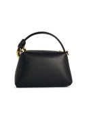 Jw Anderson Small 'Corner' Black Lear Bag
