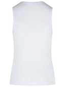 Jw Anderson 'Anchor' White Cotton Tank Top