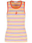 Jw Anderson Pink Cotton Tank Top