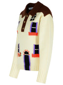 Jw Anderson Beige Wool Sweater