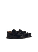JW Anderson „Ruffle” Black Lear Mejczyczy