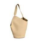 Khaite Small 'Lotus' Ivory Lear Bag