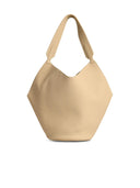 Khaite Small 'Lotus' Ivory Lear Bag