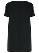 Khaite «Benji» Robe de mélange en polyester noir