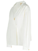 Khaite 'Ashton' White Cotton Shirt