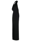 Khaite 'Roza' Black Viscose Dress