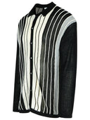 Pull à mélange de viscose noir Laneus