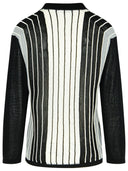 Pull à mélange de viscose noir Laneus