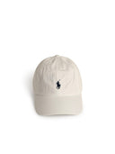Biała bawełniana czapka polo Ralph Lauren
