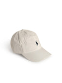 Biała bawełniana czapka polo Ralph Lauren