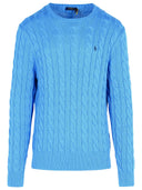Polo Ralph Lauren Light Blue Cotton Sweater