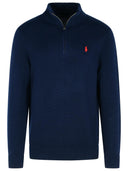 Polo Ralph Lauren蓝色棉毛衣