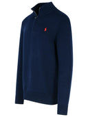Polo Ralph Lauren蓝色棉毛衣