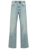 Lanvin 'Twisted' Light Blue Denim Jeans