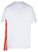 Maglietta in cotone bianco Lanvin 'Bandana'
