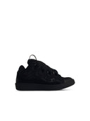 Lanvin 'Curb' Black Lear Blend Sneakers