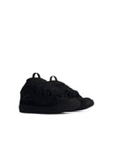 Lanvin 'Curb' Black Lear Blend Sneakers