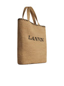 Lanvin 'Tote' Beige Wicker Bag