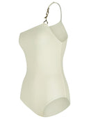 Lanvin White Swimsuit In Polyamide Blend