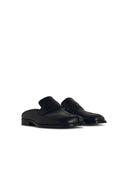 Maison Margiela „Tabi” Black Lear Sabots