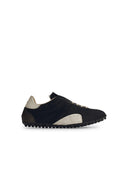 Maison Margiela 'Sprinters' Black Tela Sneakers