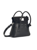 Maison Margiela «East West» Black Lear Sac