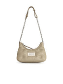 Maison Margiela Small 'Hobo' Grey Lear Bag
