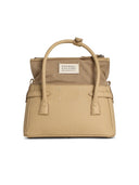 Maison Margiela '5 Ac East West' Cream Lear Borsa
