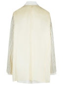 Maison Margiela Ivory Mohair Blend Jacket