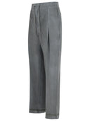 Maison Margiela Grey Mohair Blend Hosener