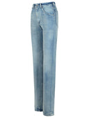Maison Margiela“直'浅蓝色牛仔牛仔裤