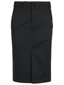 Maison Margiela 'Pencil' Black Polyester Blend Skirt