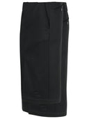 Maison Margiela 'Pencil' Black Polyester Blend Skirt
