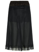 Maison Margiela Black Polyester Skirt