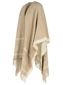 Max Mara 'Hilde' Beige Wool Cape