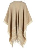 Max Mara 'Hilde' Beige Wool Cape