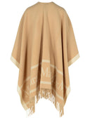 Max Mara 'Hilde' Brown Wool Cape