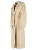 Max Mara 'Ticino' Beige Virgin Wool Blend Coat