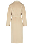Max Mara 'Ticino' Beige Virgin Wool Blend Coat