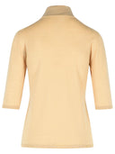 Max Mara 'Cecina' Beige Virgin Wool Turtleneck tröja